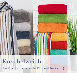 ROSS Handtücher | Offizieller ROSS Online Shop | Frottiertücher,  Saunatücher, Badteppiche und Geschirrtücher online kaufen