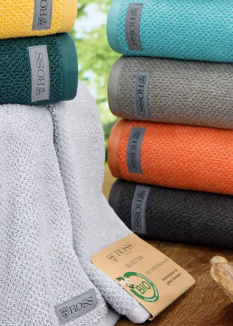 Handtuchstapel der Serie Selection