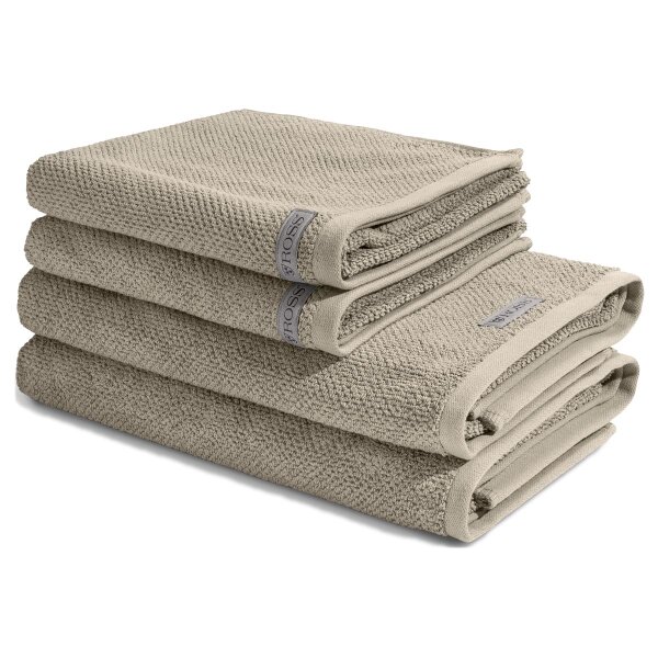 Selection - Set 4 Teile: 2 x Handtuch 2 x Duschtuch