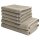 Selection - Set 6 Teile: 4 x Handtuch 2 x Duschtuch