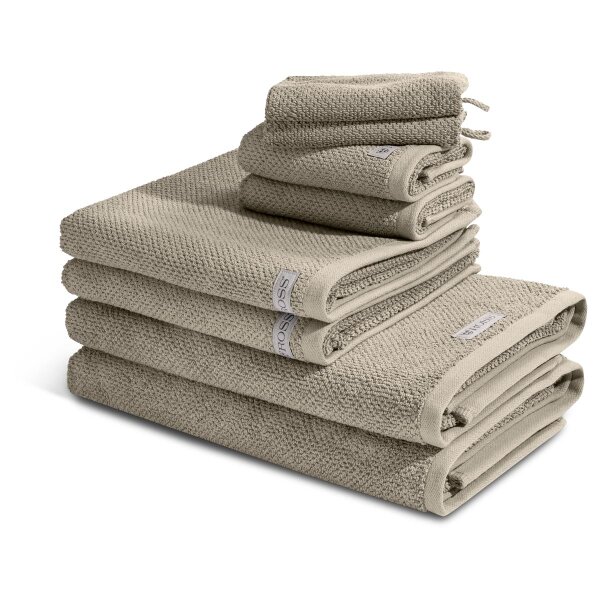 Selection - Set 8 Teile: 2 x Waschhandschuh 2 x Gästetuch 2 x Duschtuch 2 x Handtuch