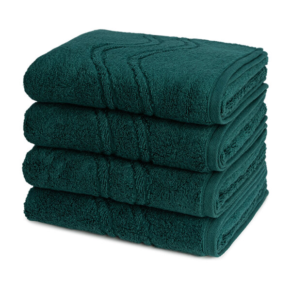 Cashmere feeling - Set 4 Teile: 4 x Handtuch