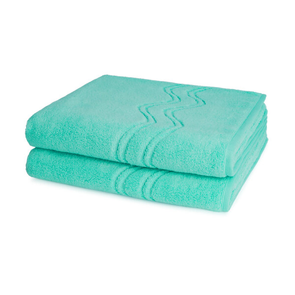 Cashmere feeling - Set 2 Teile: 2 x Duschtuch