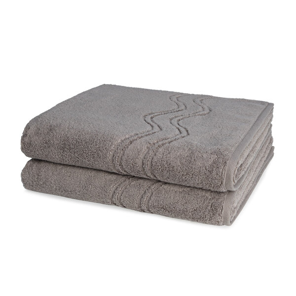 Cashmere feeling - Set 2 Teile: 2 x Duschtuch