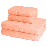 Cashmere feeling - Set 4 Teile: 2 x Handtuch 2 x Duschtuch