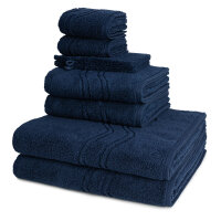 Cashmere feeling - Set 8 Teile: 2 x Waschhandschuh 2 x...