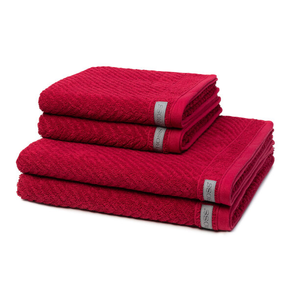 Smart - Set 4 Teile: 2 x Handtuch 2 x Duschtuch