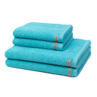 Smart - Set 4 Teile: 2 x Handtuch 2 x Duschtuch