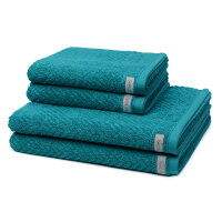 Smart - Set 4 Teile: 2 x Handtuch 2 x Duschtuch