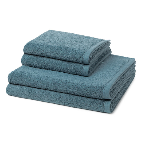 Vita - Set 4 Teile: 2 x Handtuch 2 x Duschtuch