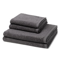 Vita - Set 4 Teile: 2 x Handtuch 2 x Duschtuch