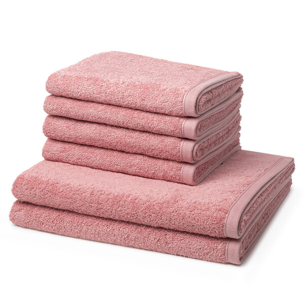 Vita - Set 6 Teile: 4 x Handtuch 2 x Duschtuch