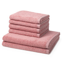 Vita - Set 6 Teile: 4 x Handtuch 2 x Duschtuch