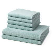 Vita - Set 6 Teile: 4 x Handtuch 2 x Duschtuch