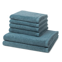 Vita - Set 6 Teile: 4 x Handtuch 2 x Duschtuch