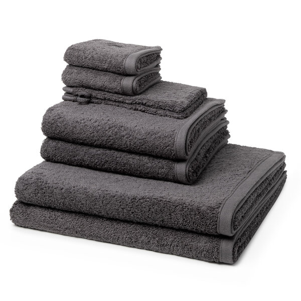 Vita - Set 8 Teile: 2 x Waschhandschuh 2 x Gästetuch 2 x Duschtuch 2 x Handtuch