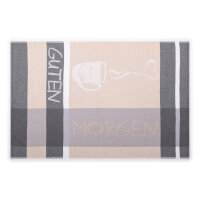 Guten Morgen - 2 X Geschirr- 1 X Küchentuch im Set