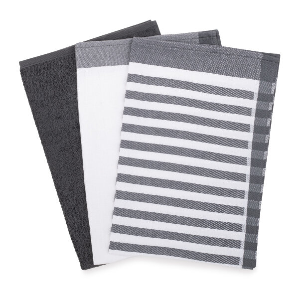 Superior - 2 X Geschirr- 1 X Küchentuch im Set