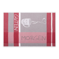 Guten Morgen - 4 X Geschirr- 2 X Küchentuch im Set