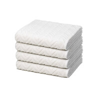 Sensual Skin Zopf - Set 4 Teile: 4 x Handtuch