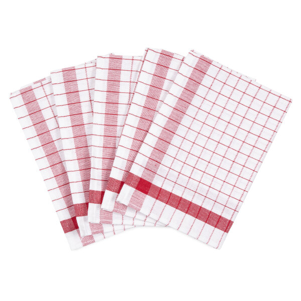 Exclusiv - Halbleinen - 5 X Geschirrtuch im Set