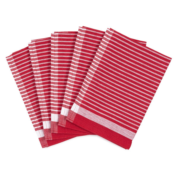 Exclusiv - Halbleinen - 5 X Geschirrtuch im Set