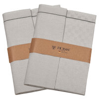 Halbleinen - 4 X Geschirrtuch im Set