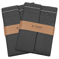 Halbleinen - 4 X Geschirrtuch im Set