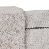 Halbleinen - 2 X Geschirr- 2 X Küchentuch im Set