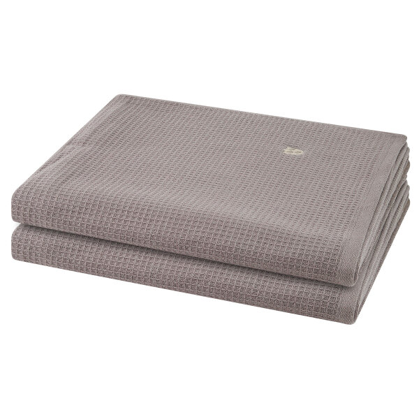 Pique - Set 2 Teile: 2 x Duschtuch