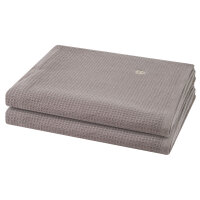 Pique - Set 2 Teile: 2 x Duschtuch