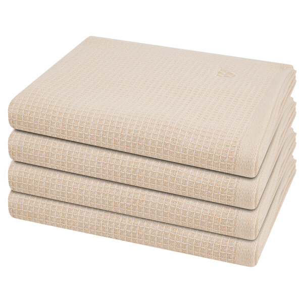 Pique - Set 4 Teile: 4 x Handtuch