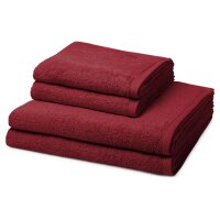 Vita - Set 4 Teile: 2 x Handtuch 2 x Duschtuch