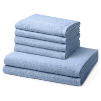 Vita - Set 6 Teile: 4 x Handtuch 2 x Duschtuch