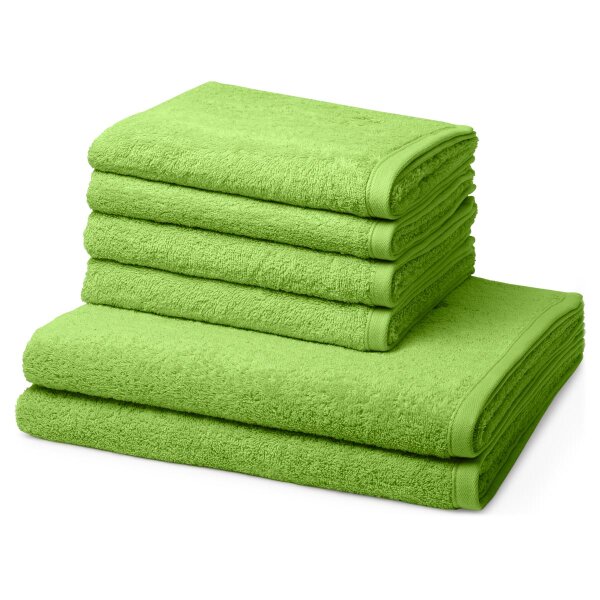 Vita - Set 6 Teile: 4 x Handtuch 2 x Duschtuch