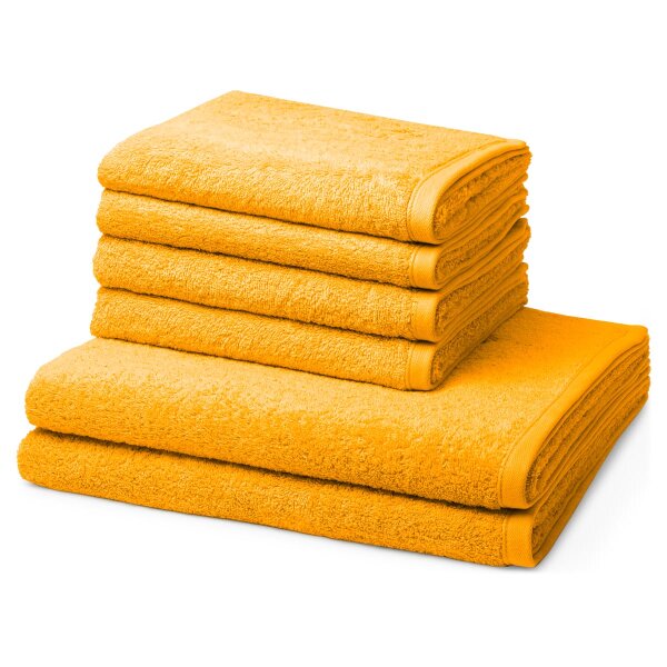 Vita - Set 6 Teile: 4 x Handtuch 2 x Duschtuch