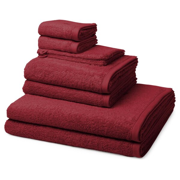 Vita - Set 8 Teile: 2 x Waschhandschuh 2 x Gästetuch 2 x Duschtuch 2 x Handtuch