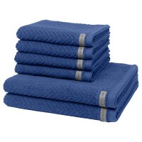 Smart - Set 6 Teile: 4 x Handtuch 2 x Duschtuch