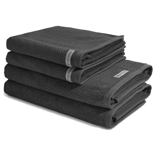 Selection - Set 4 Teile: 2 x Handtuch 2 x Duschtuch