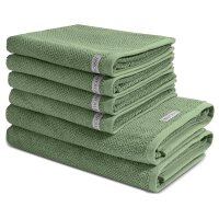 Selection - Set 6 Teile: 4 x Handtuch 2 x Duschtuch