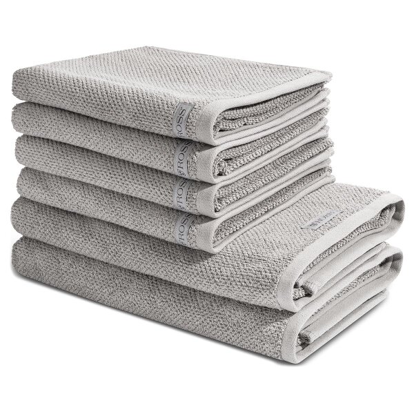 Selection - Set 6 Teile: 4 x Handtuch 2 x Duschtuch