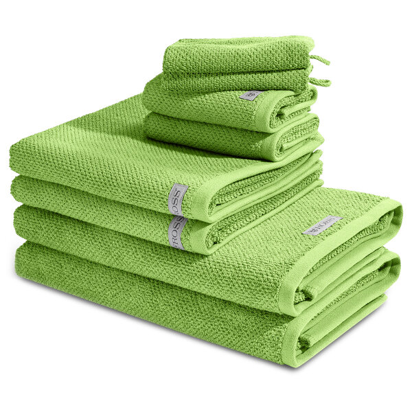 Selection - Set 8 Teile: 2 x Waschhandschuh 2 x Gästetuch 2 x Duschtuch 2 x Handtuch