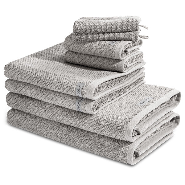 Selection - Set 8 Teile: 2 x Waschhandschuh 2 x Gästetuch 2 x Duschtuch 2 x Handtuch