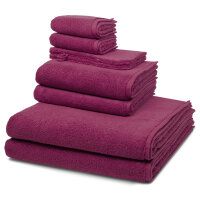 Sensual Skin - Set 8 Teile: 2 x Waschhandschuh 2 x...