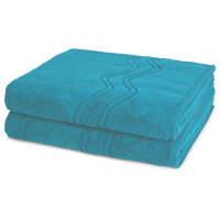 Cashmere feeling - Set 2 Teile: 2 x Duschtuch