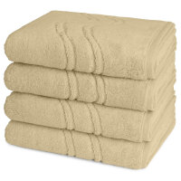 Cashmere feeling - Set 4 Teile: 4 x Handtuch