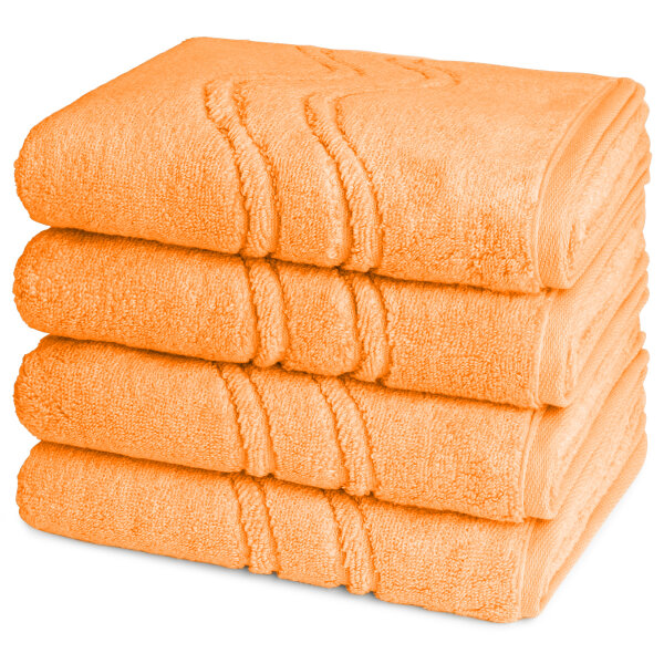 Cashmere feeling - Set 4 Teile: 4 x Handtuch