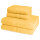 Cashmere feeling - Set 4 Teile: 2 x Handtuch 2 x Duschtuch