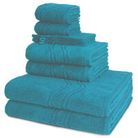 Cashmere feeling - Set 8 Teile: 2 x Waschhandschuh 2 x...