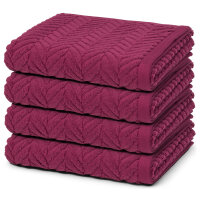 Sensual Skin Zopf - Set 4 Teile: 4 x Handtuch